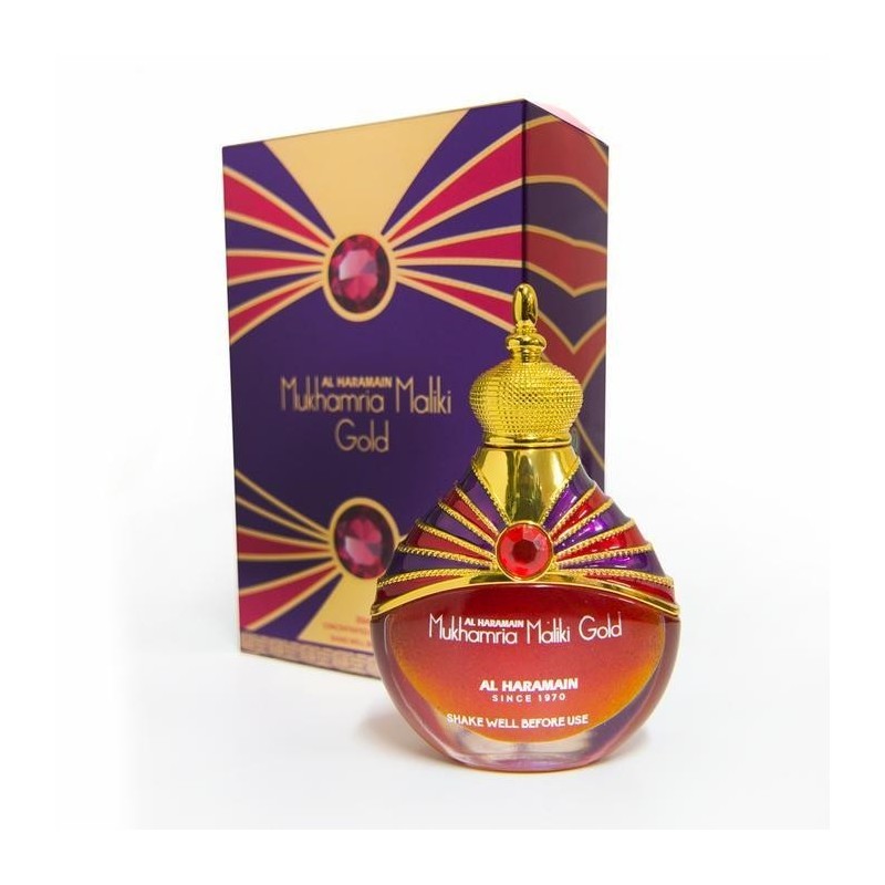 MUKHAMRIA MALIKI GOLD AL HARAMAIN FRAGRANT OIL