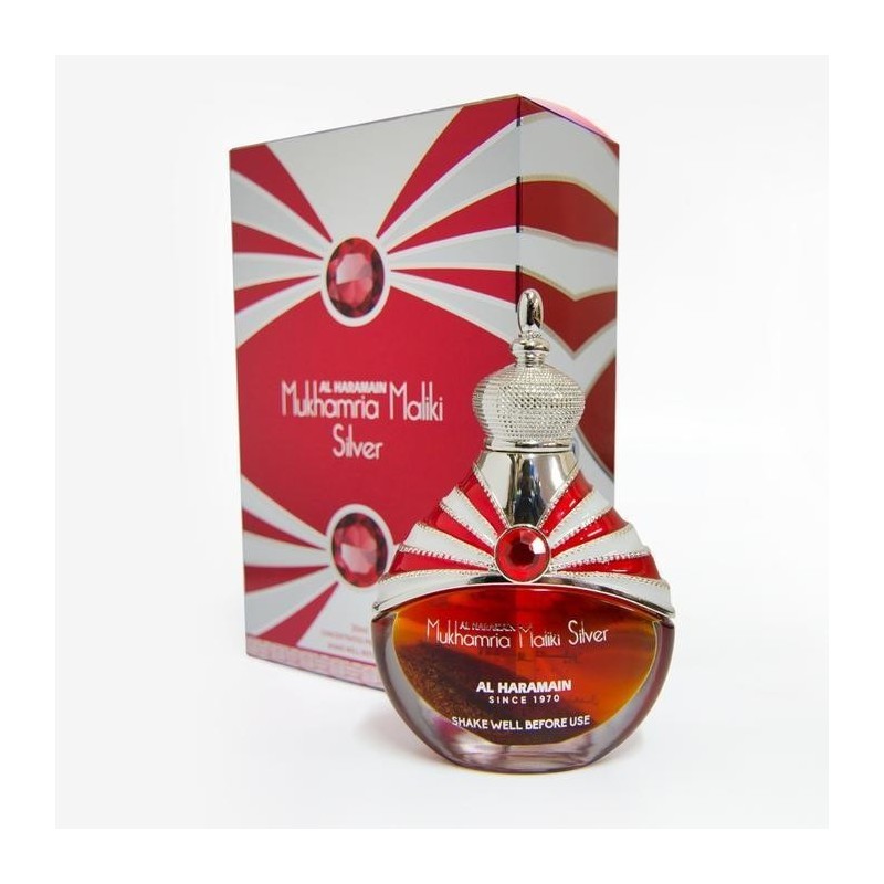 MUKHAMRIA MALIKI SILVER AL HARAMAIN FRAGRANT OIL