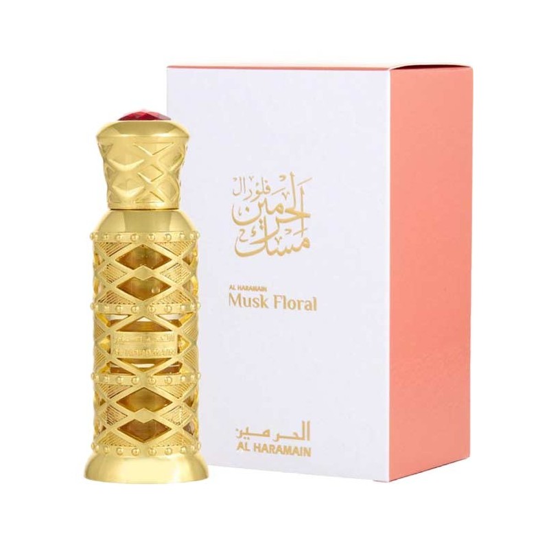 Al haramain musk floral huile parmée