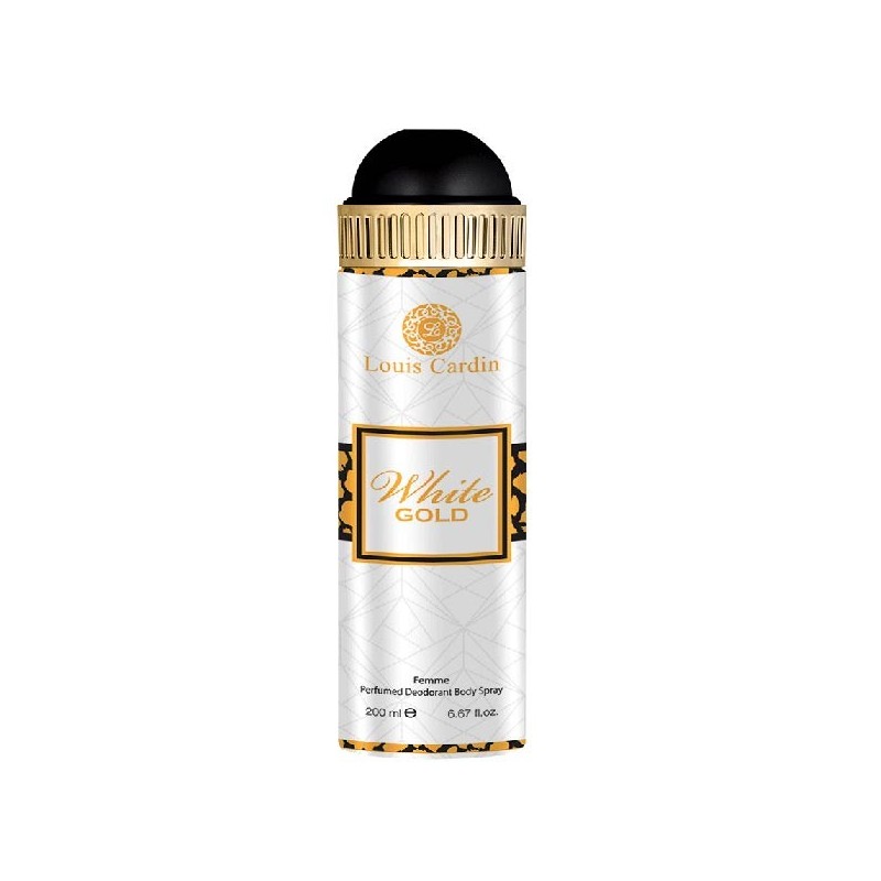 White Gold Louis Cardin déodorant spray