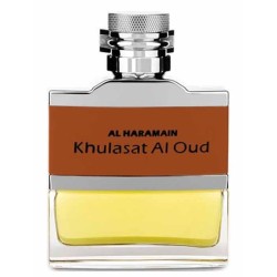 khulasat al oud al haramain eau de parfum pour homme