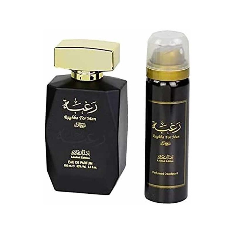 RAGHBA FOR MEN - LATTAFA EAU DE PARFUM FOR MEN