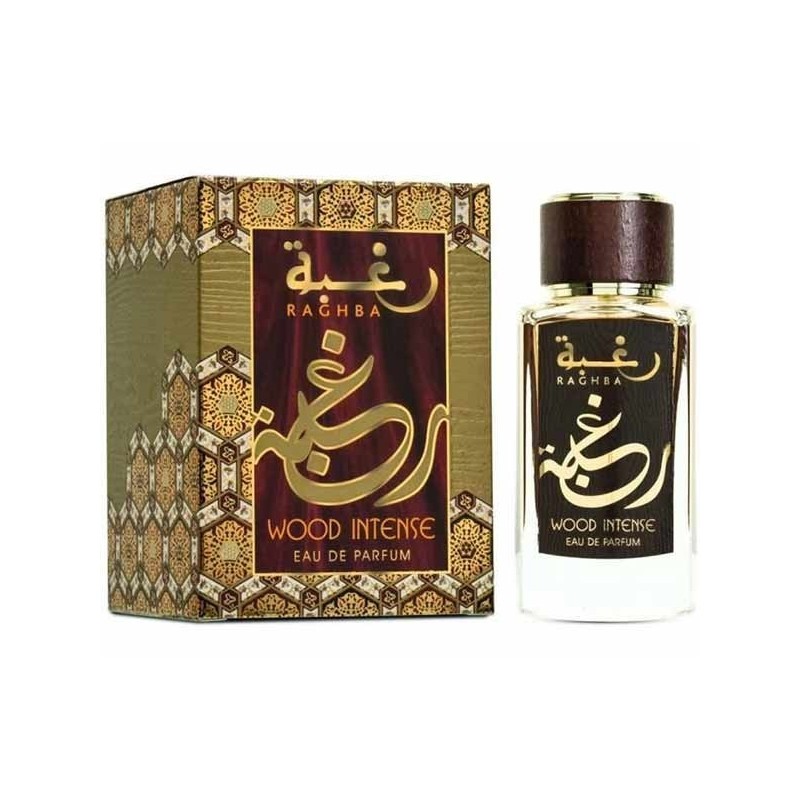 Raghba Wood Intense Lattafa | Parfum Homme Boisé