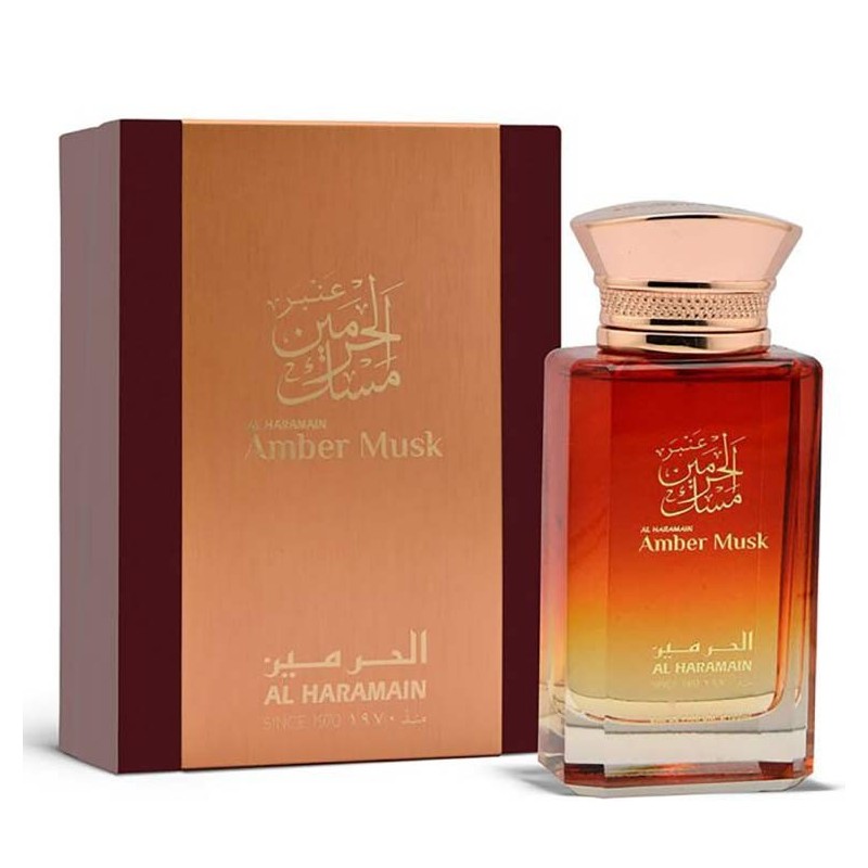 AMBER MUSK AL HARAMAIN UNISEX EAU DE PARFUM