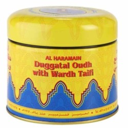 DUGGATAL OUDH WITH WARDH TAIFI 50G AL HARAMAIN BAKHOUR