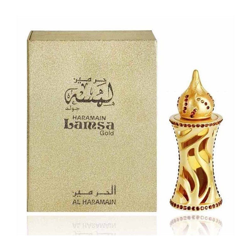 LAMSA GOLD - HUILE DE PARFUM - AL HARAMAIN LAMSA GOLD - HUILE DE PARFUM - AL HARAMAIN