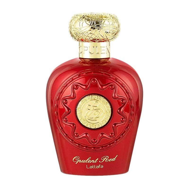 Opulent red Lattafa eau de parfum mixte