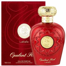 Opulent red Lattafa eau de parfum mixte