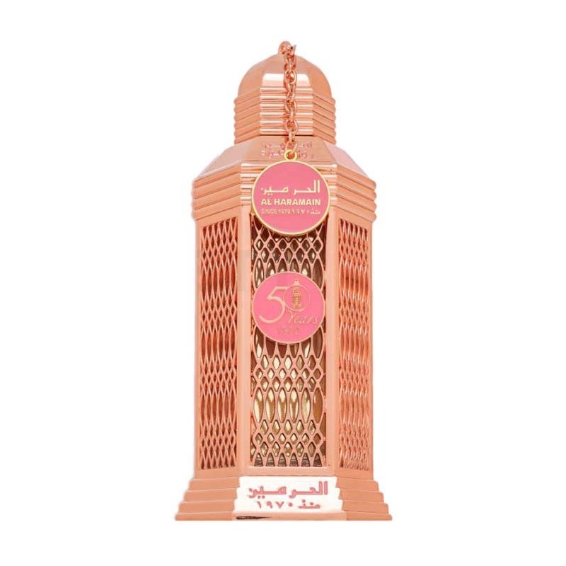 Al Haramain Rose Oud - Parfum Unisexe aux Notes Boisées et Épicées