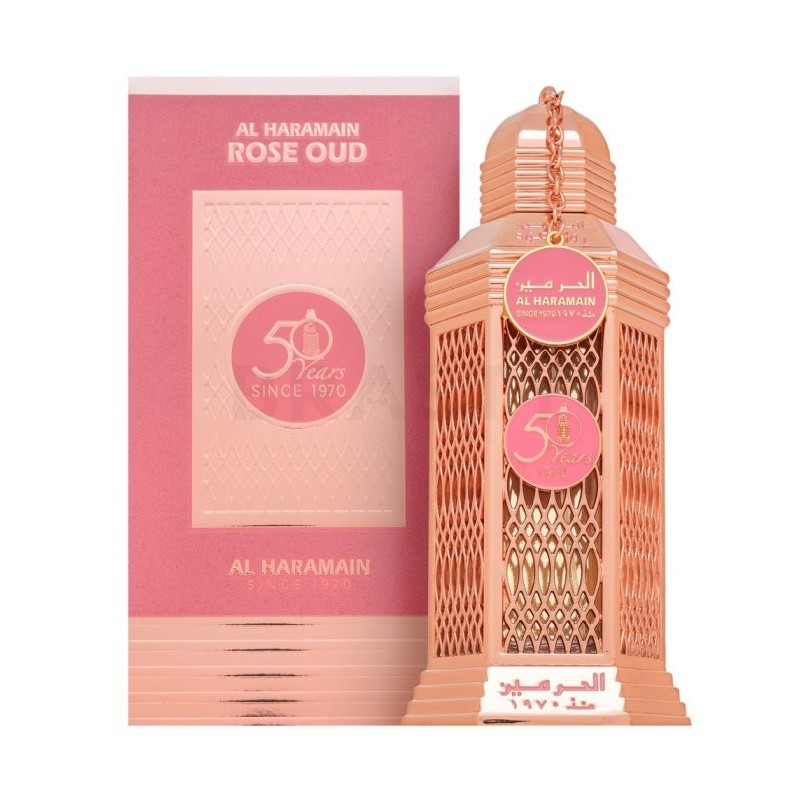 Al Haramain Rose Oud - Unisex Perfume with Woody and Spicy Notes