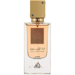 Ana Abiyedh I Am White Poudrée Lattafa eau de parfum mixte